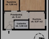 2pok, 43met, okolice Kozanowskiej BALKON/PIWNICA (Wrocław) | Zdjęcie 11