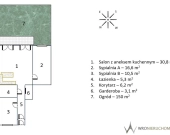 3 pokoje * 72 m2 * ogród w szeregu | Zdjęcie 4