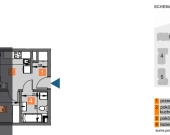 Mieszkanie 37,58 m2 | 2-pokoje | Piasta Towers | Zdjęcie 5