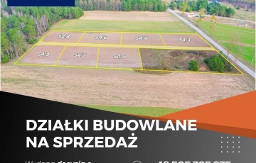 Zdjęcie główne ogłoszenia Działki budowlane w świetnej lokazlizacji i cenie