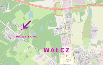 Zdjęcie główne ogłoszenia Działka budowlana na sprzedaż Wałcz Chrząstkowo - 1500 m2