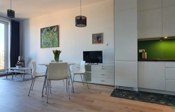 Zdjęcie główne ogłoszenia Elegancki apartament na warszawskim Mokotowie.