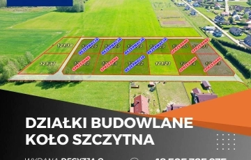 Zdjęcie główne ogłoszenia Działki budowlane koło Szczytna