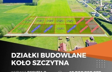 Zdjęcie główne ogłoszenia Działki budowlane koło Szczytna