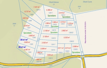 Zdjęcie główne ogłoszenia Sprzedam działki budowlane nad morzem w miejscowości Bukowa, gmina Smołdzino, powiat słupski