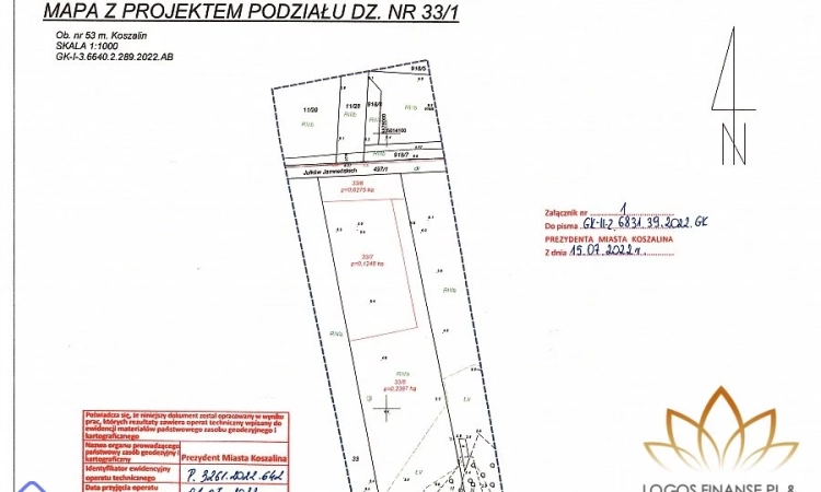 Działki budowlane Jamno | Zdjęcie główne