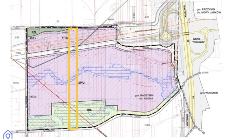 Działka inwestycyjna z bezpośrednim dojazdem do S8 | Zdjęcie główne
