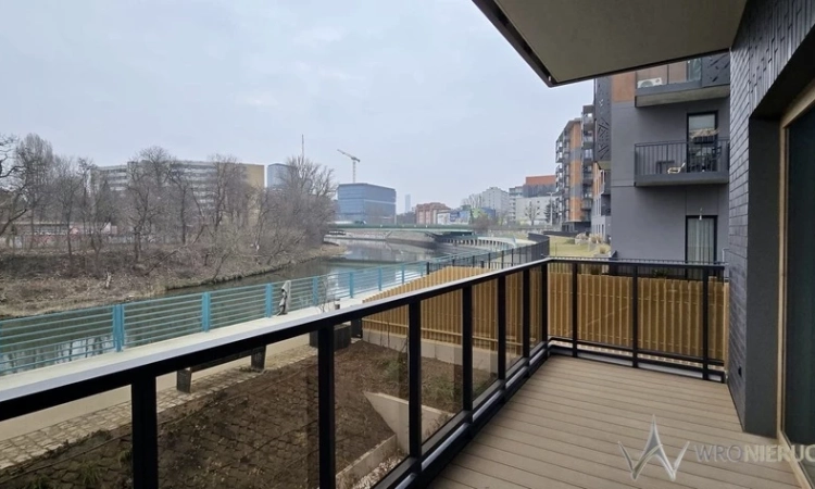 Balkon od strony Odry | 3 pokoje| Garaż | Zdjęcie główne