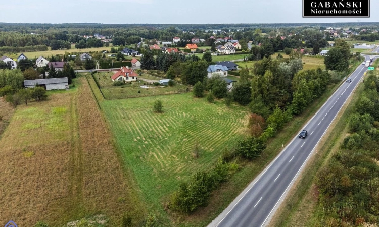 Działka budowlana w Dębinie Zakrzowskiej | Zdjęcie główne